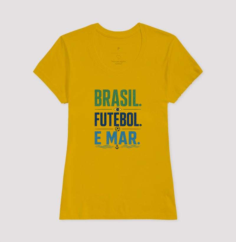 Brasil Futebol e Mar