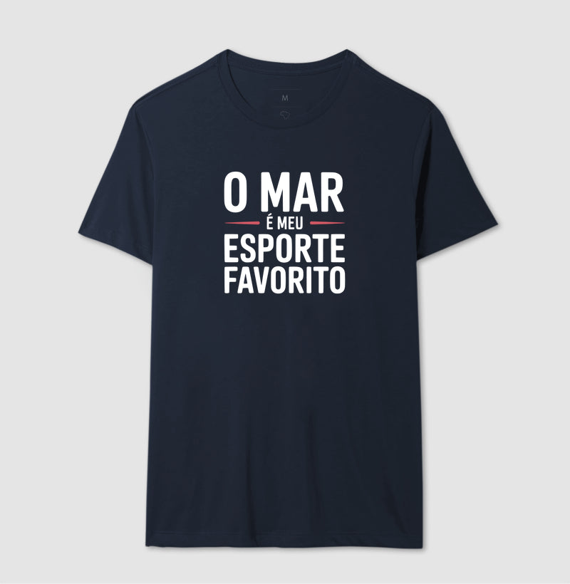 O Mar é meu esporte favorito