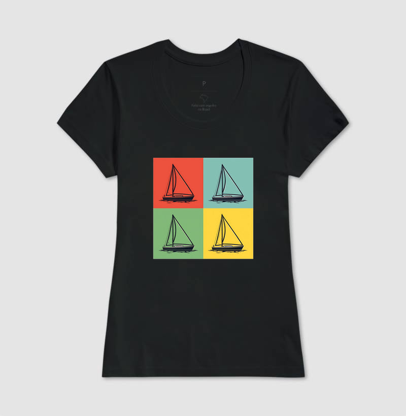 Sail Boat Pop Art