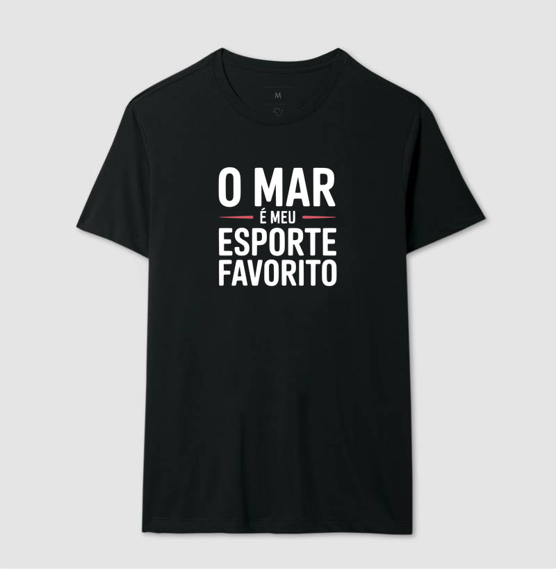 O Mar é meu esporte favorito