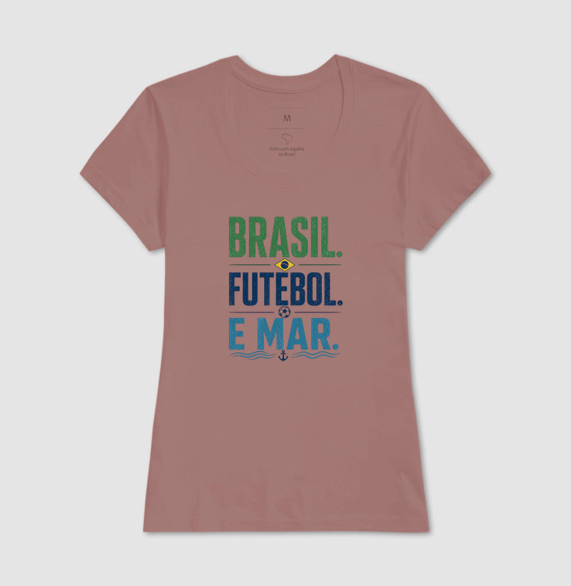 Brasil Futebol e Mar